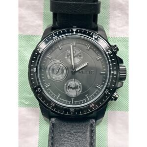 Relic Chronograph Blackout Mens Quartz Watch